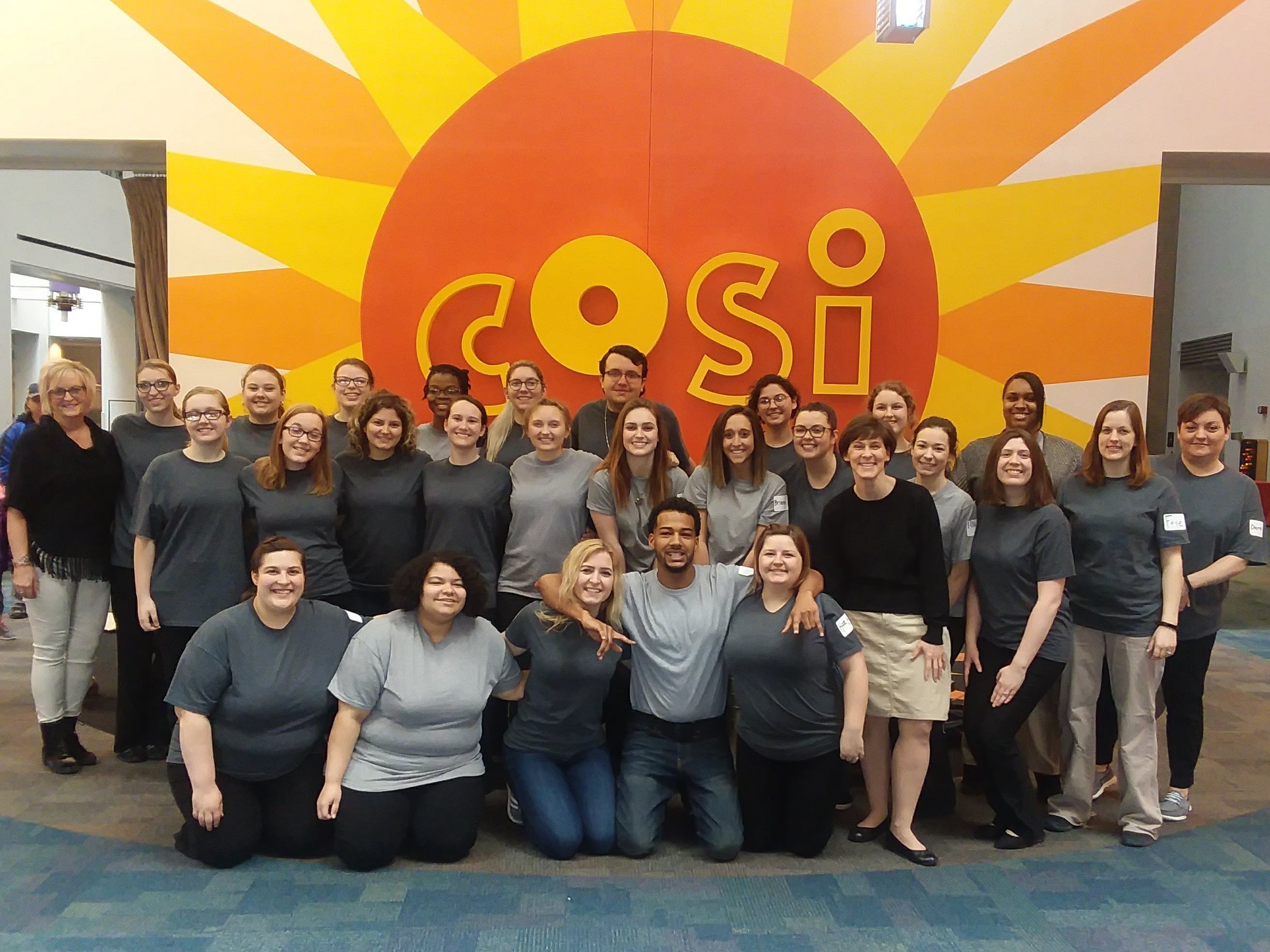 ASEI students at COSI