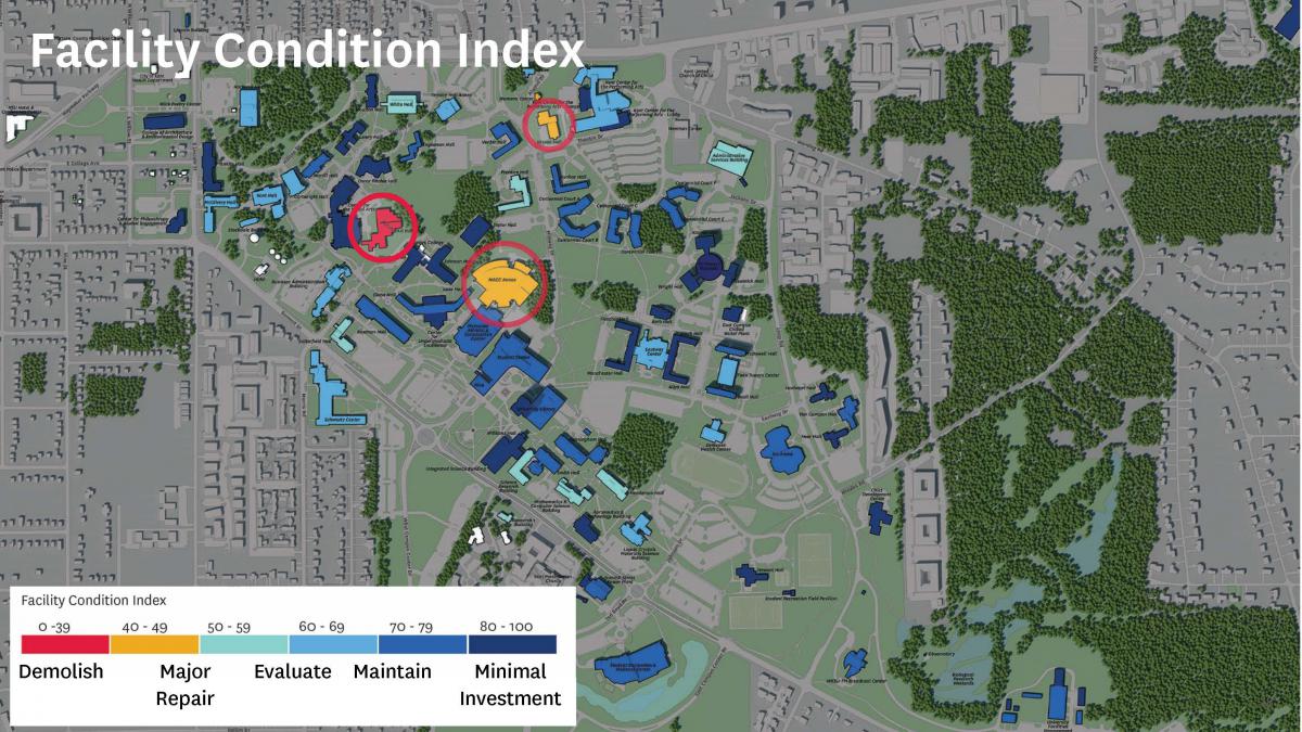 Faculty Conidition Index Map