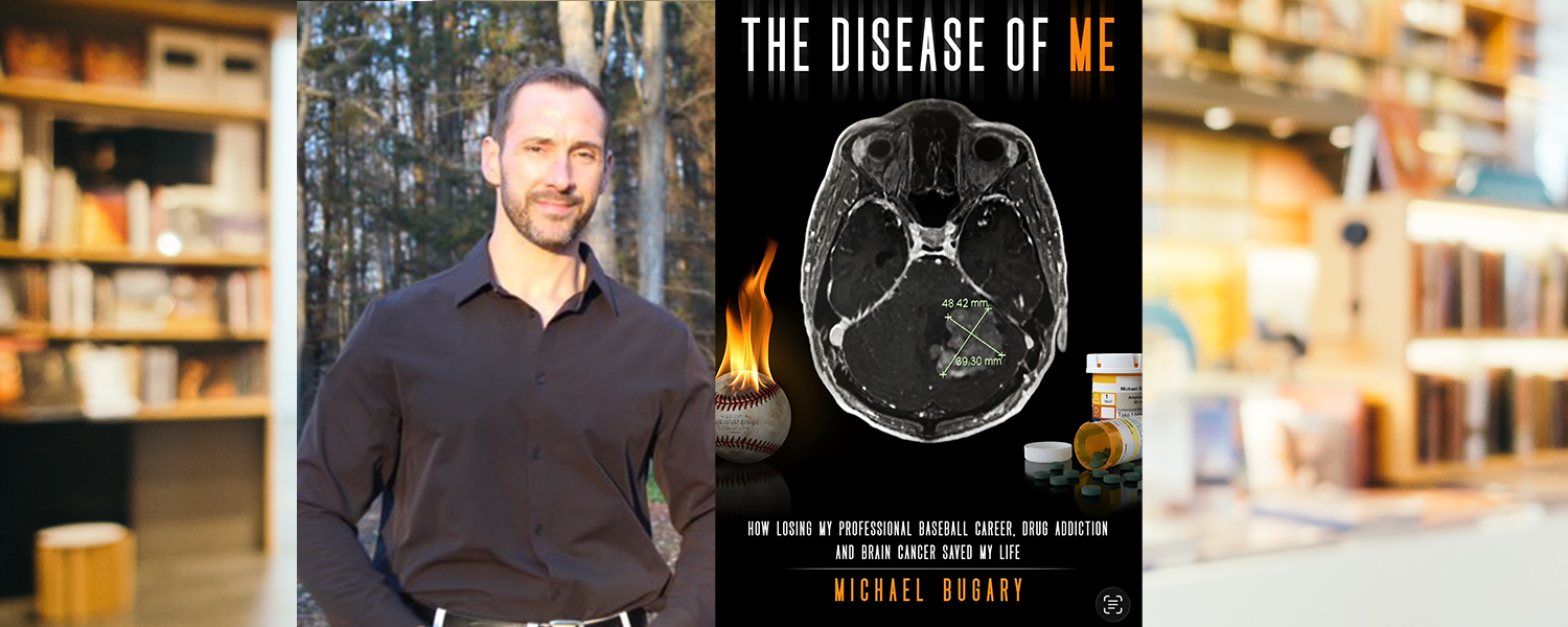 Ashtabula Campus grad Michael Bugary and his book "The Disease of Me"