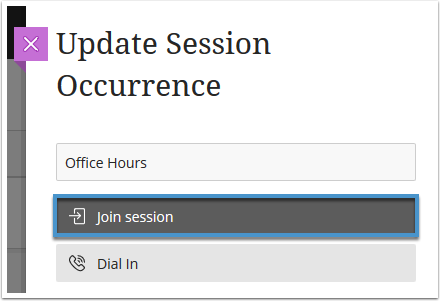 Collaborate Ultra Join Session link