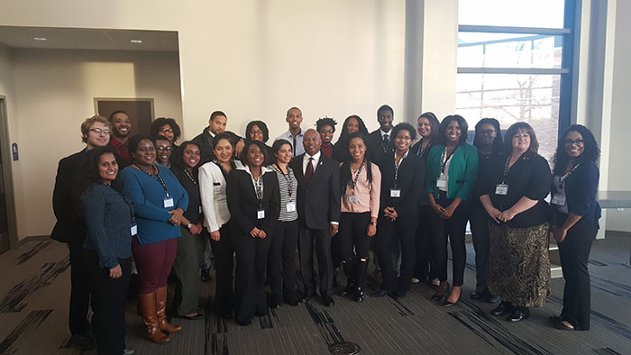 Group with brother, Carl McNair