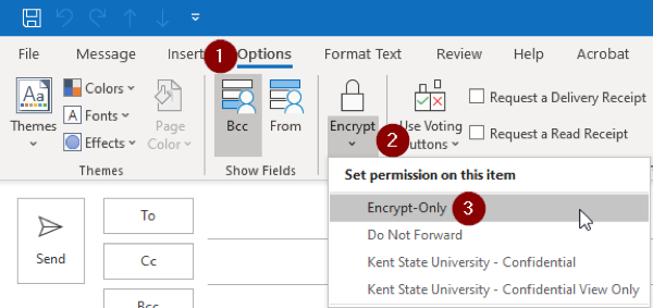 encryptme outlook