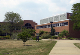 Pictured is the Schwartz Center where the Transfer Center is located in Room 204.