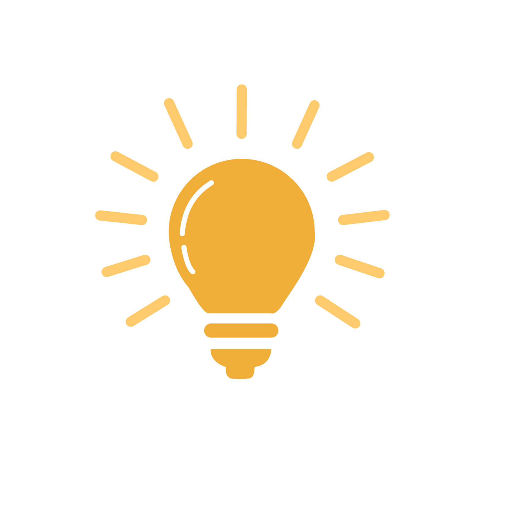 Kent State University Effective Learning Mindset Lightbulb Icon