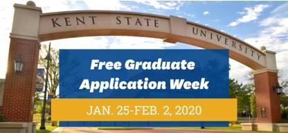 Free Application Week, Jan 25 - Feb 2, 2020 Free Application Week, Jan 25 - Feb 2, 2020