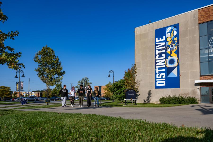 Exterior of Bowman Hall on the Kent Campus