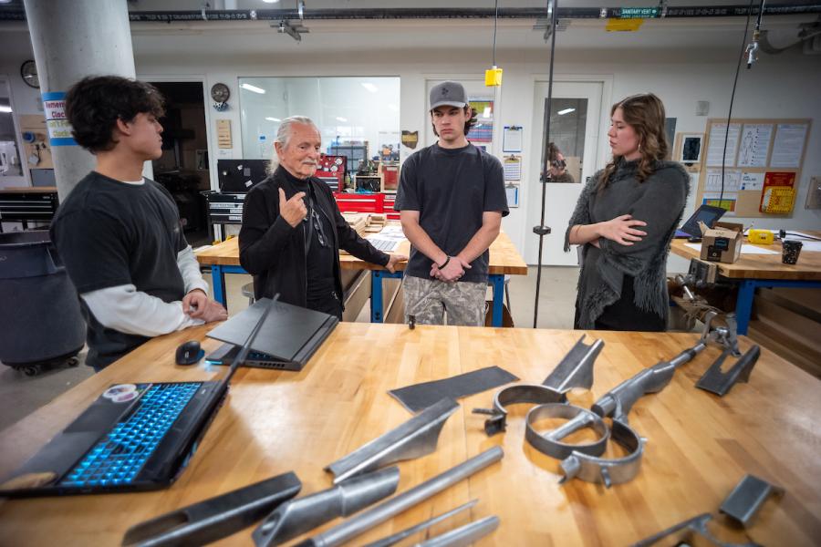 Visiting artist Krzysztof Wodiczko