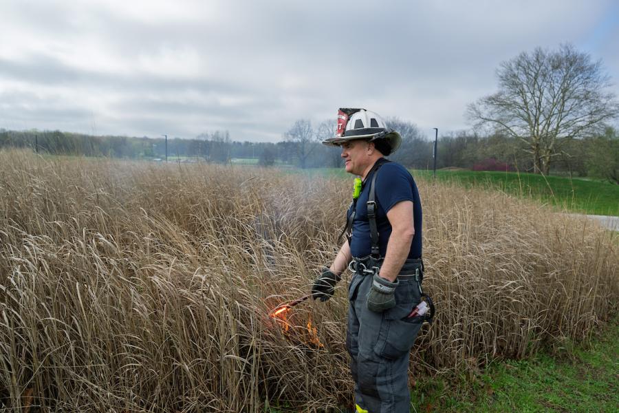 Annual Prairie Burn 2026 First Attempt.