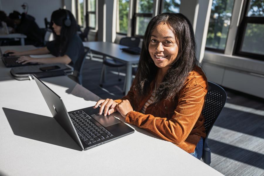Junior Chelse Knight is Kent State's first User Experience Design major.