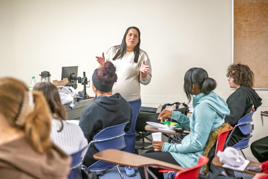 Brianna Benson, assistant director of Community Engaged Learning, is one of the many unsung heroes at Kent State.