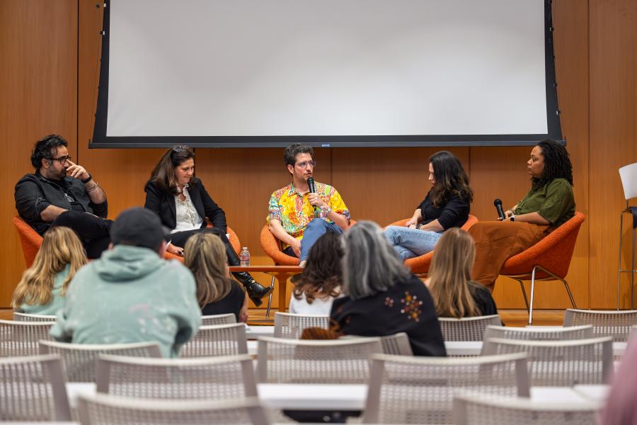 Adam Nathaniel Furman and KSU faculty roundtable discussion
