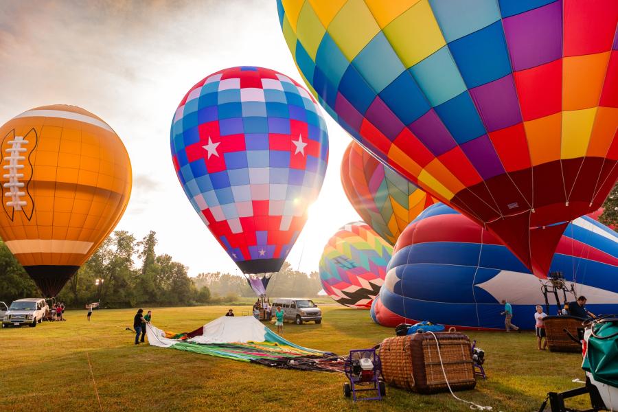 The 2023 Balloon Classic at Kent State University at Stark.