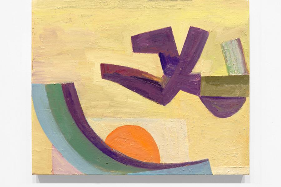 abstract geometric painting