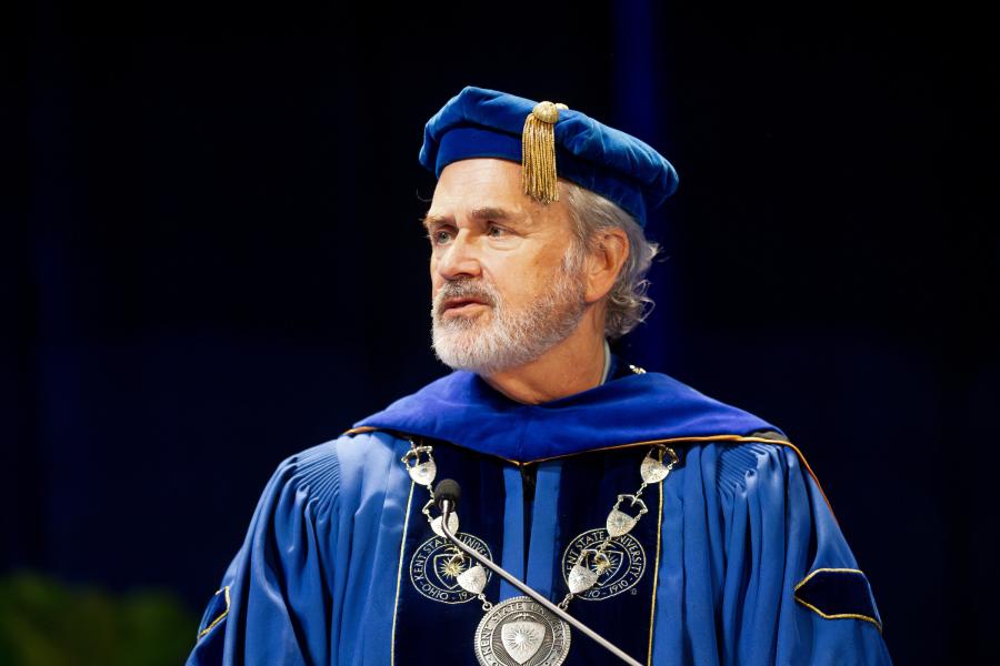 President Diacon Delivers Summer Commencement Address 2025