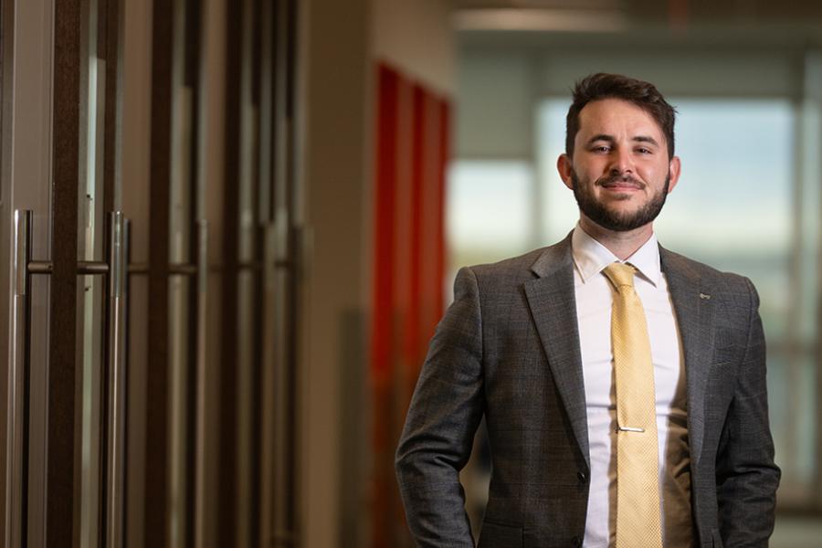 Kent State graduate Cameren Hicks works to fight fraud at Key Bank