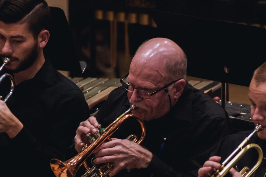 Communiversity Band performing in Cartwright Hall