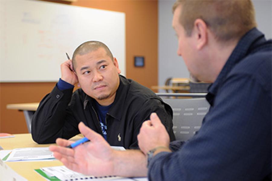 Program Participants Engage in Discussion