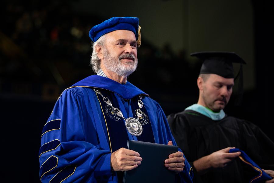 President Diacon Delivers Fall Commencement Address 2025