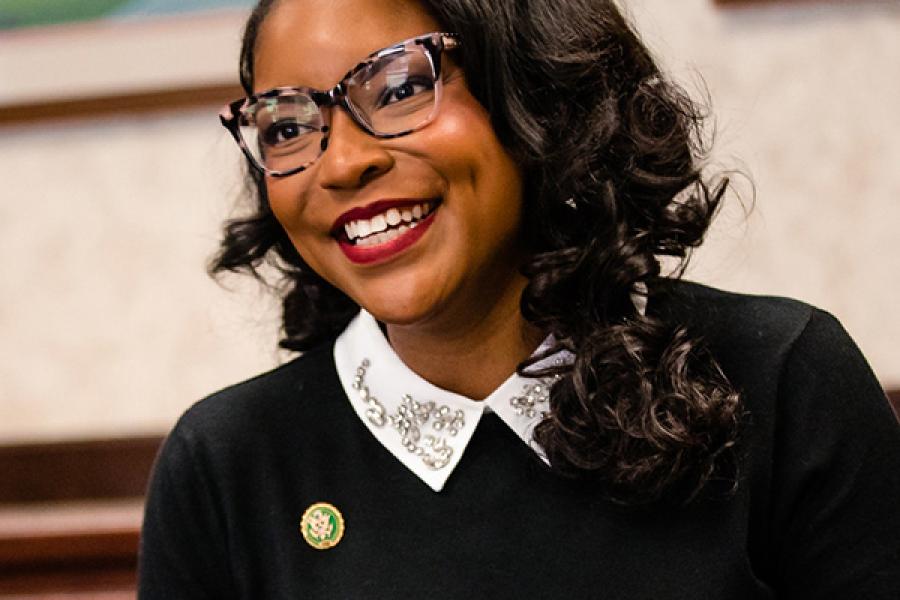U.S. Rep. Emilia Sykes tours Stark Campus on March 14