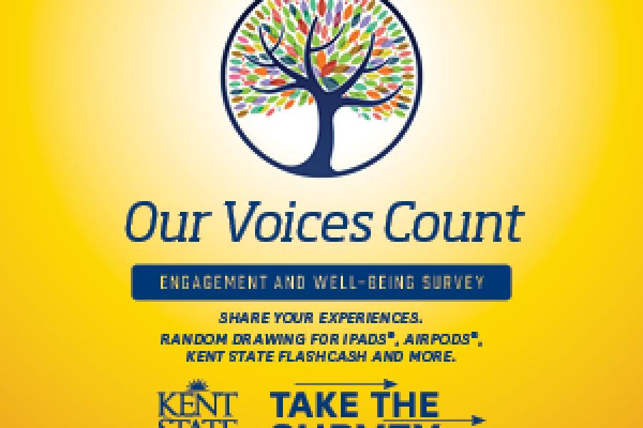 Get involved - take the Engagement and Well-Being Survey