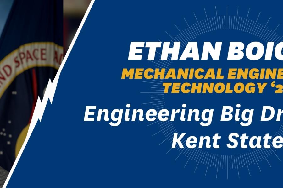 Ethan Boicey, Mechanical Engineering Technology 2026: Engineering Big Dreams at ��������