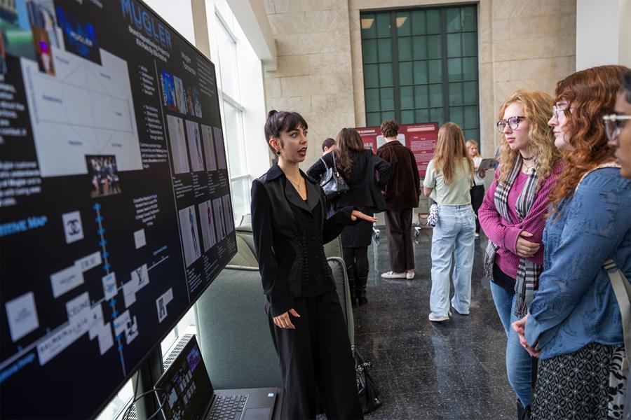 Kent State fashion merchandising students present their work