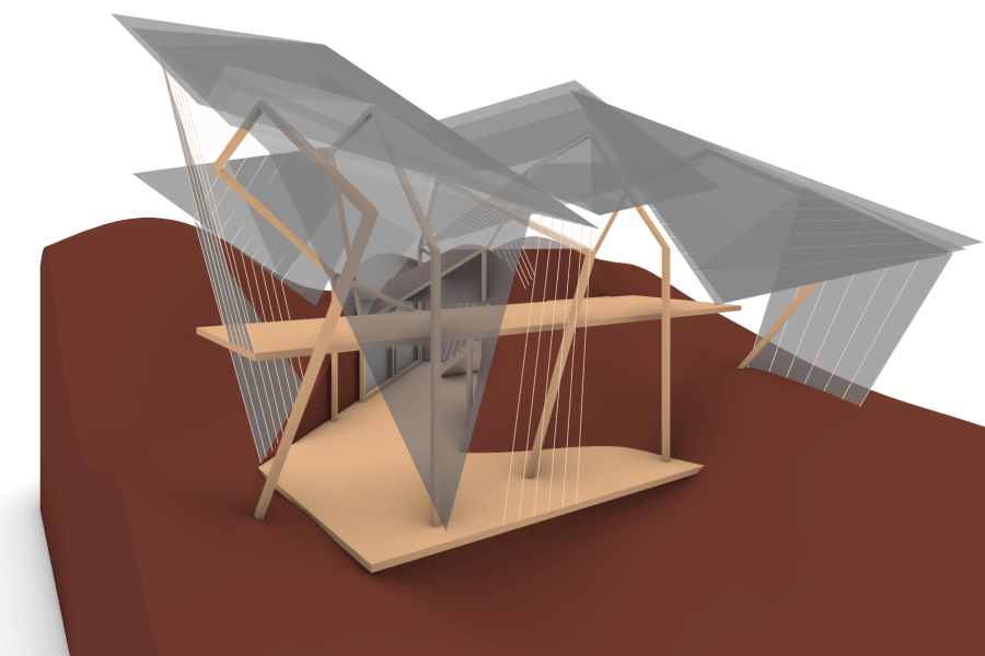 Architecture project rendering