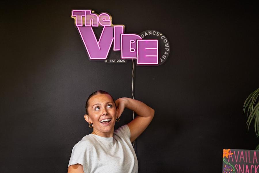 Gabi Spigelmire opened The Vibe Dance Company after graduating from Kent State with an Entrepreneurship degree. Gabi Spigelmire opened The Vibe Dance Company after graduating from Kent State with an Entrepreneurship degree.