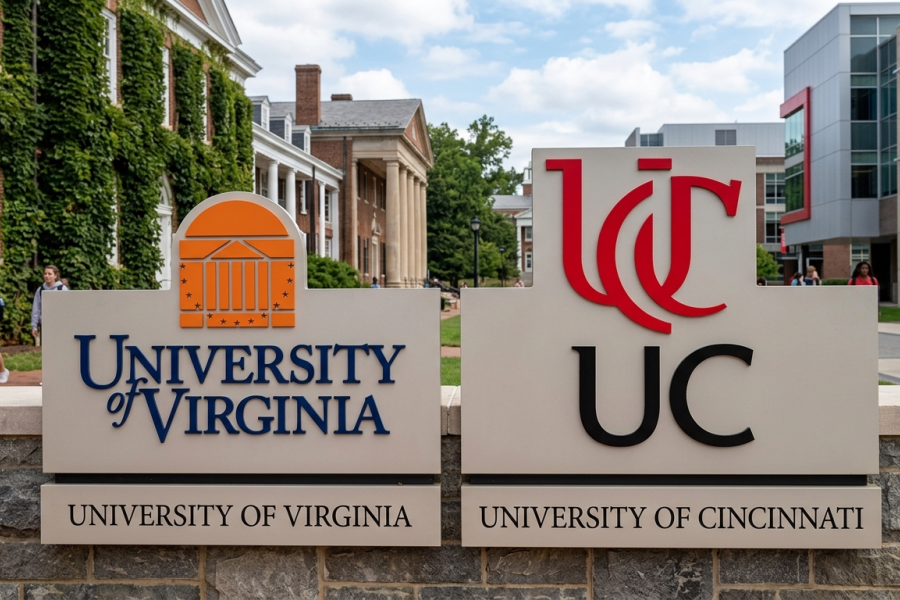 U of VA and UC