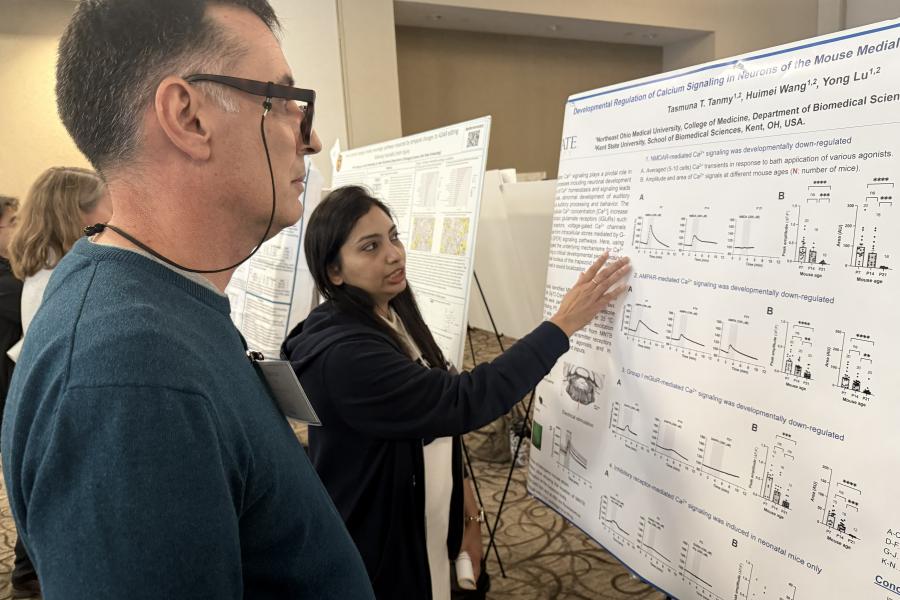 The poster session at the 2025 Brain Health Symposium The poster session at the 2025 Brain Health Symposium