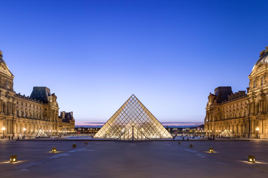 The Louvre in Paris