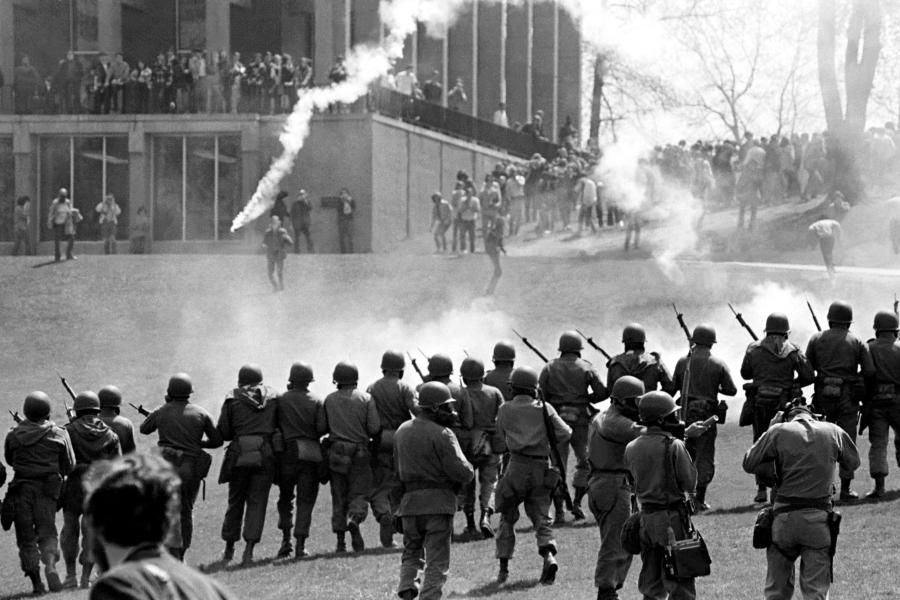 May 4 1970 tear gas