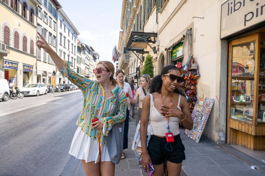 Students in Florence