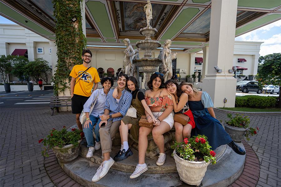 American Academy Students in Curitiba, Brazil
