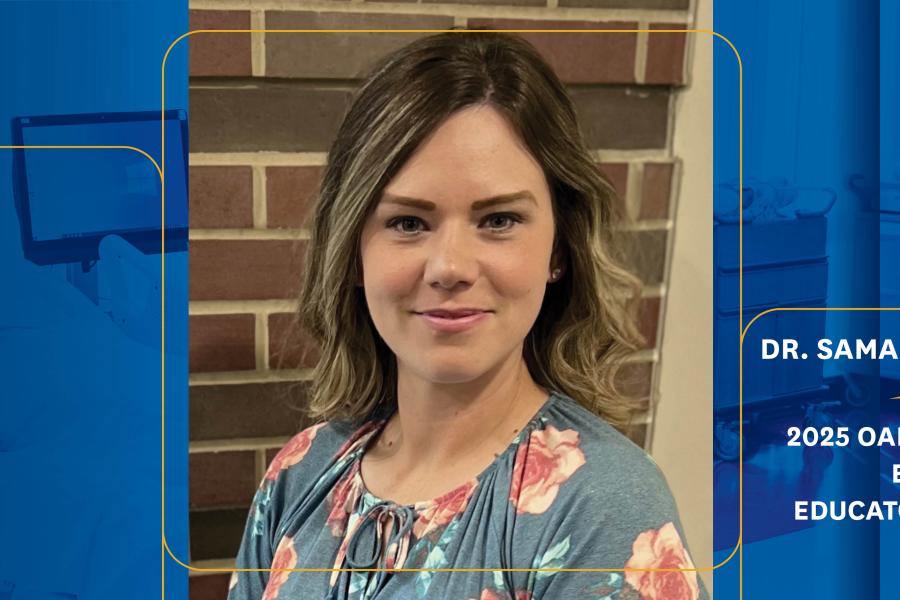 Dr. Samantha Bonaduce, Elsevier Educator of the Year Award recipient