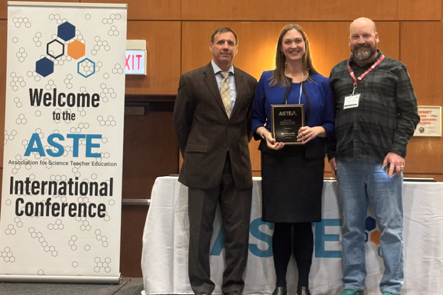 Lisa Borgerding, professor of science education.