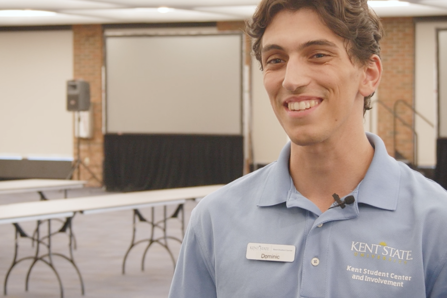 Dominic Student Center Supervisor smiling 