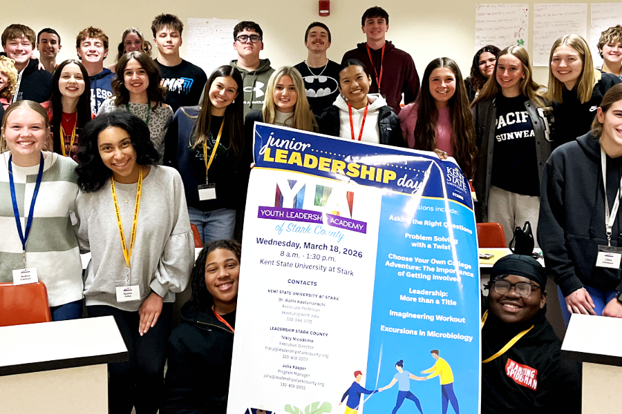 Students from Stark County Youth Leadership Academy