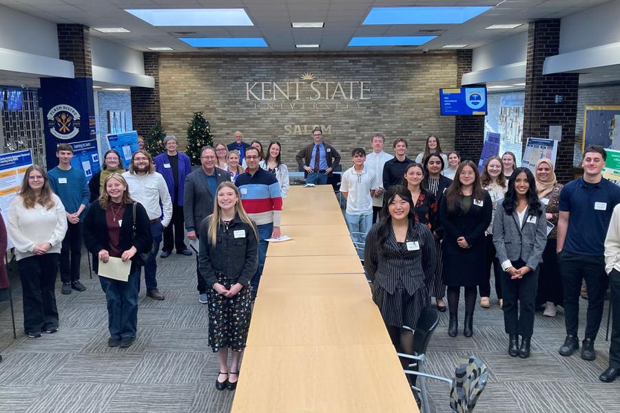 The annual Undergraduate Research Conference took place with help and participation from students and faculty members who served as judges, committee members and/or mentors. 