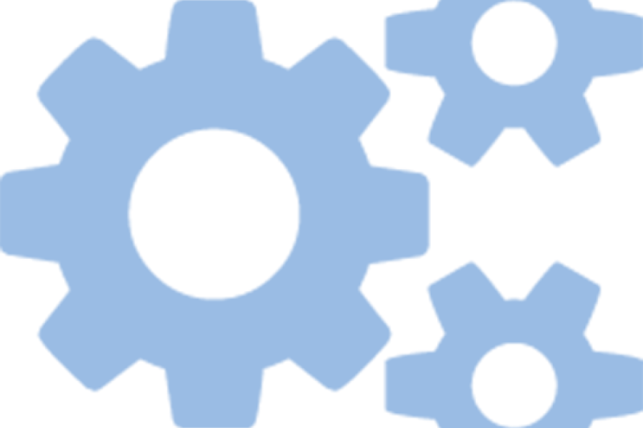 3 gears icon