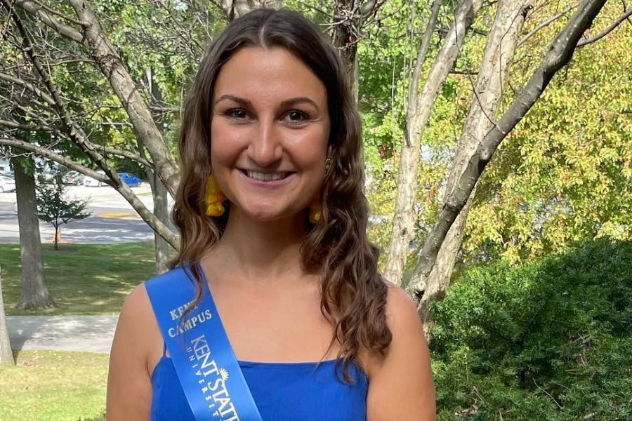 Catherine Rischar standing outdoors