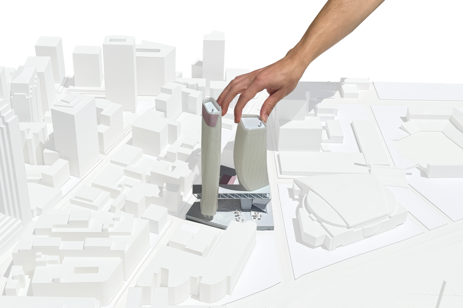 Model of BAUM tower study