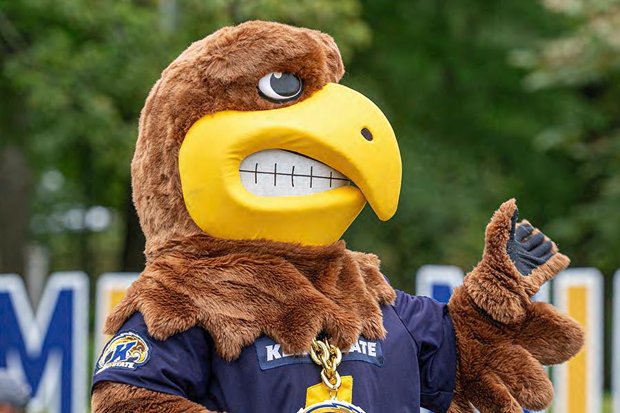 51 mascot "Flash" at the 2024 Homecoming Parade