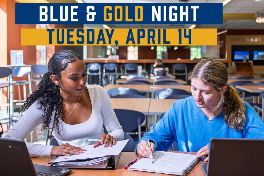 Ashtabula Campus Blue & Gold Night Open House is April 14th