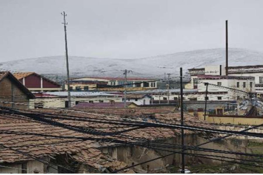 Location in Tibet at 4,400m elevation where sampling was done