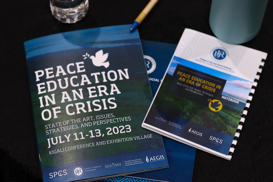 Materials from the peace conference.