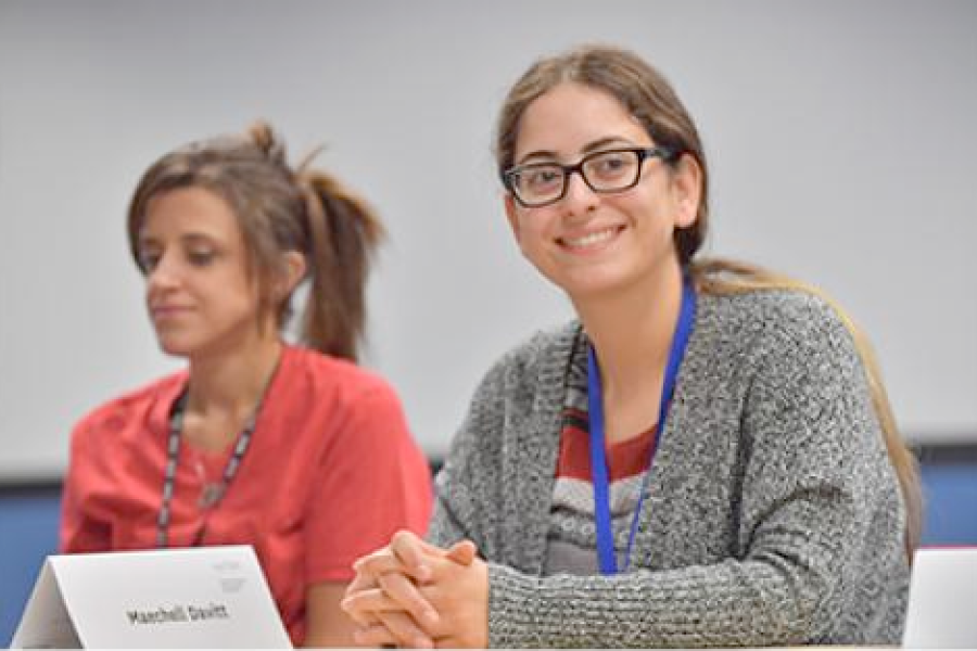 A smiling program participant