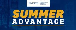 A banner image that says Summer Advantage.