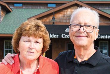 Ronald R. “Ron,” ’88, and Mary L. Rivett, ’72, MS ’84