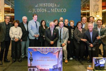 Kogan and others at the book launch 